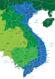  Magnetická mapa, ilustrovaná, farebná